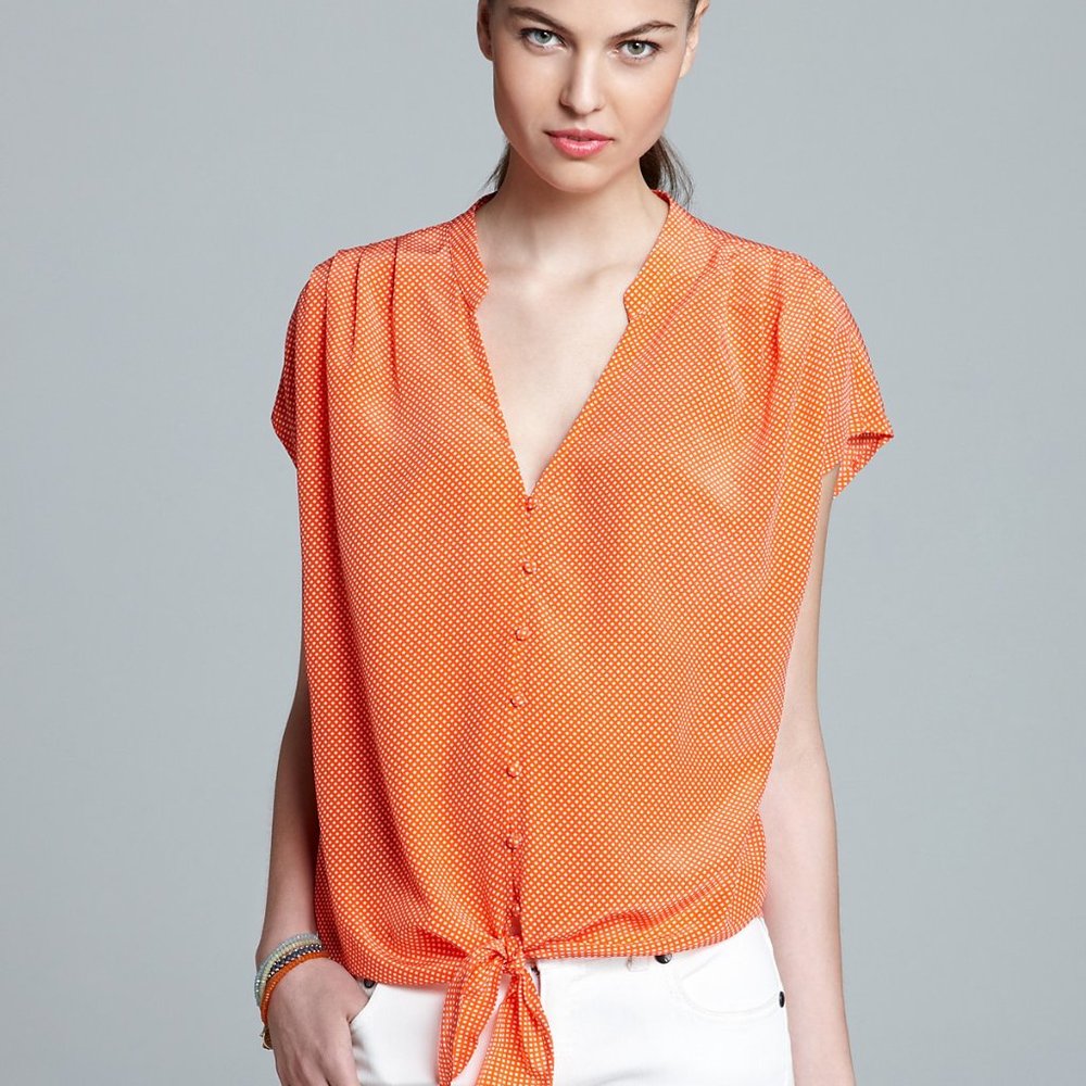 JOIE Exclusive Diamond Baxter Print Blouse XS